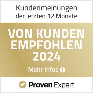 Von Kunden empfohlen 2024 &ndash; ProvenExpert