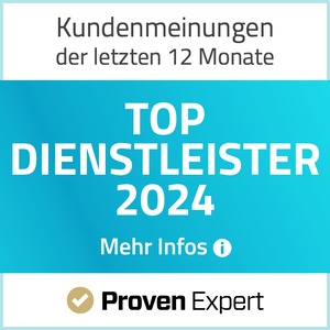Top Dienstleister 2024 &ndash; ProvenExpert